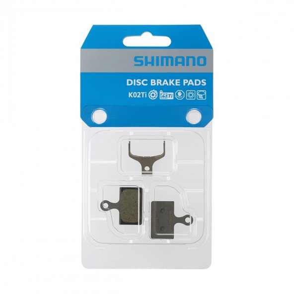 Shimano Disk Fren Balatası Resin K02TI Yay/Pim dahil 1 çift