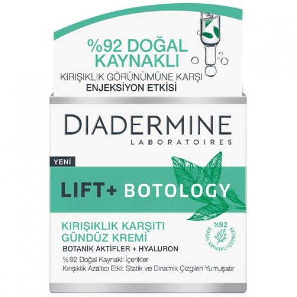 Diadermine Lift+ Botology Kırışıklık Karşıtı Gündüz Kremi 50ml