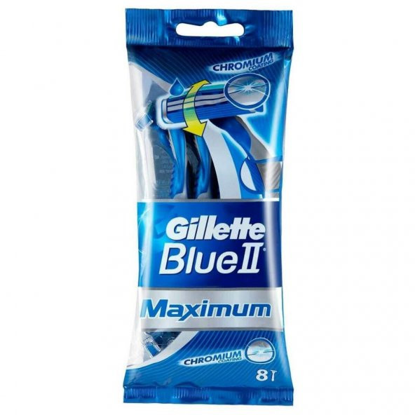 Gillette Blue2 Maximum Tıraş Bıçağı 2 X 4 Lü Poşet - 2