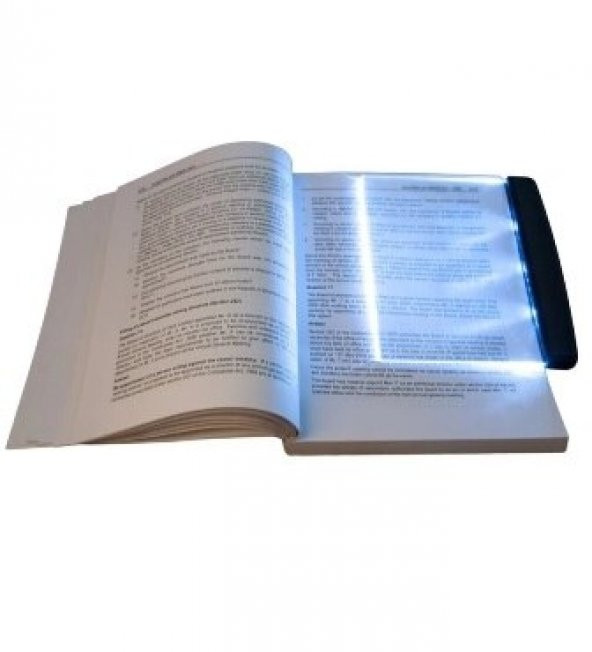 Kitap Arası Okuma Işığı Led Panel Light Book Sayfa Göstergeci
