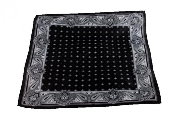 Siyah Desenli Mendil Brianze M-67 - 2
