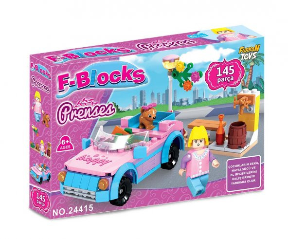 F-BLOCKS PRENSES SERİ 145 PCS LEGO SETİ