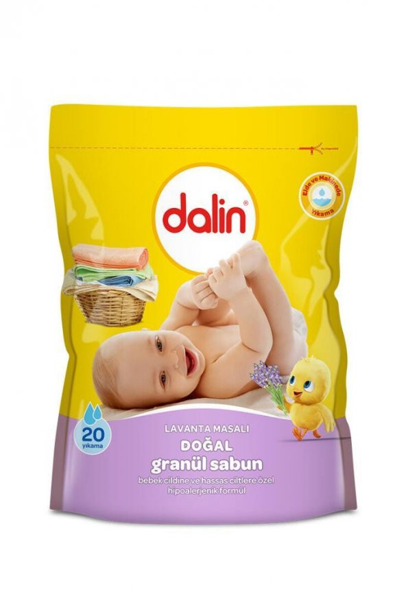 Dalin Granül Sabun Lavanta Kokulu 1000 gr