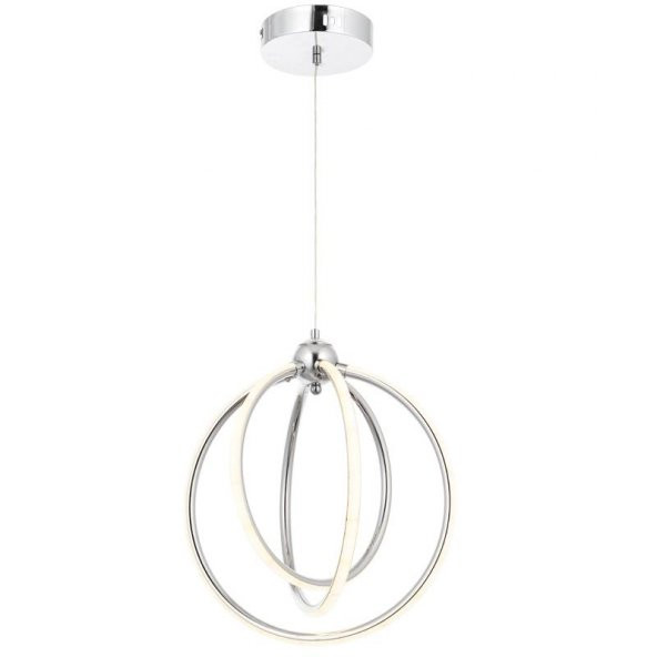 Eray Aydınlatma 5088-3 Krom Led Avize