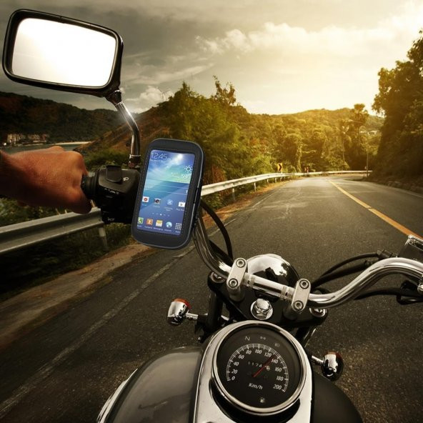 Motorsiklet Akrobat Navigasyon Tutacak Gidon Waterproof Fermuarlı - 8