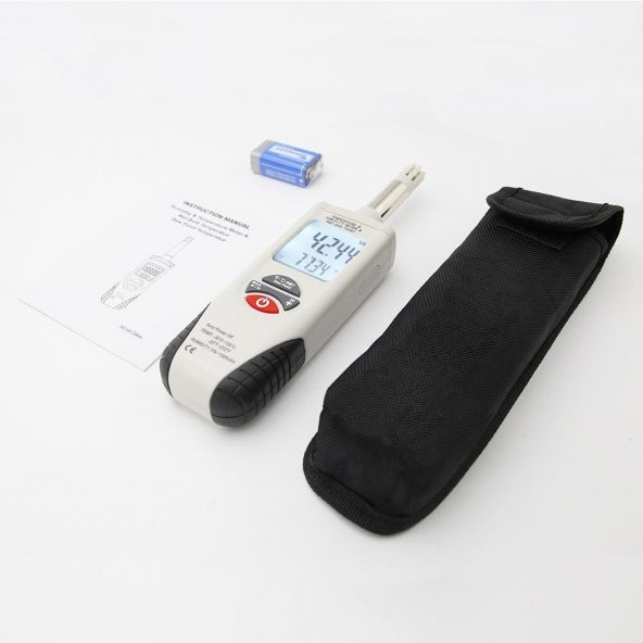 Wellhise HT-350 Sıcaklık ve Nem Ölçer Profesyonel Ölçümler - 2