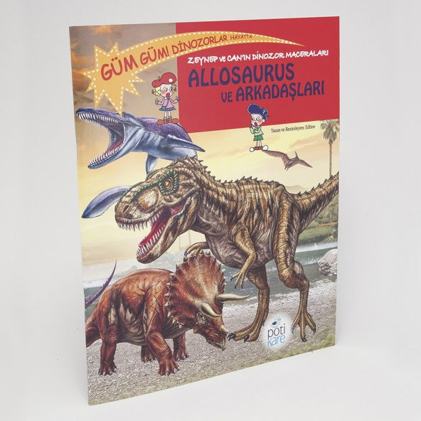 Zeynep ve Can'ın Dinozor Maceraları - Allosaurus ve Arkadaşları (+5 Yaş)