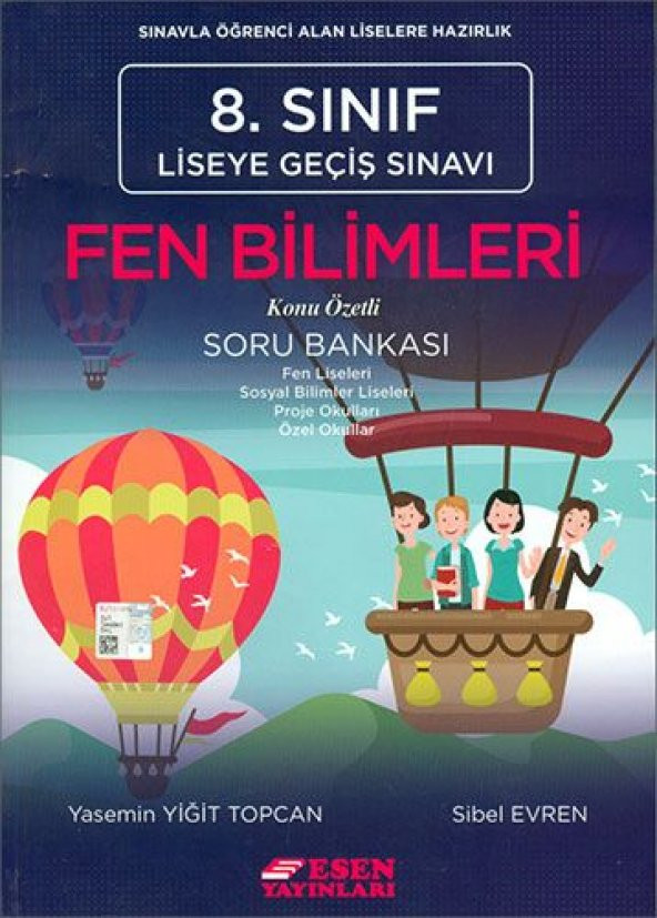 Esen Yayınları 8. Sınıf LGS Fen Bilimleri Konu Özetli Soru Bankası