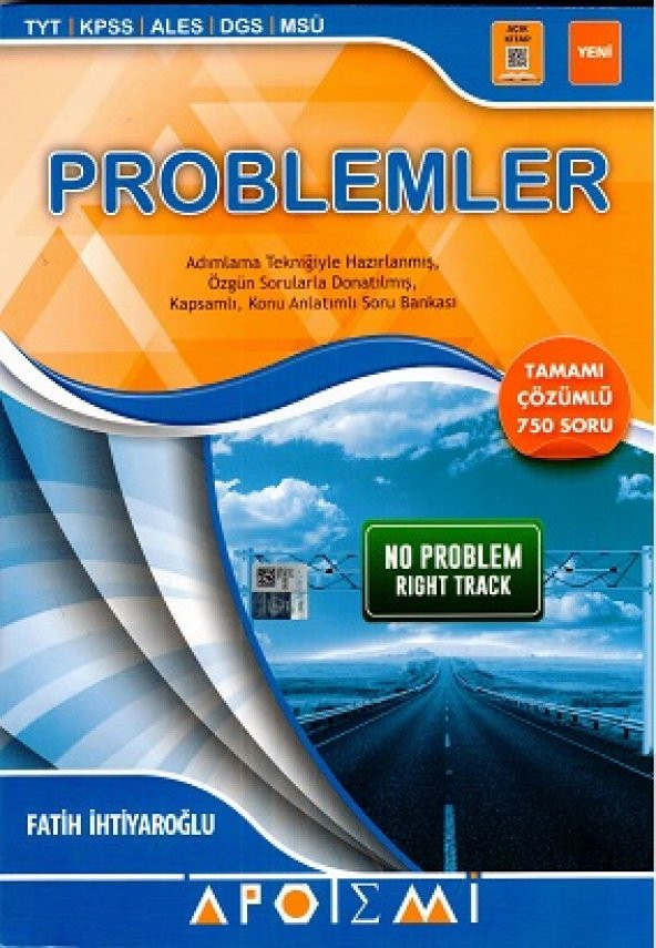 Apotemi Yayınları Problemler - Fatih İhtiyaroğlu
