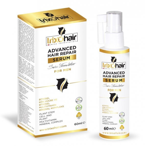 Trixohair Saç Dökülmesine Karşı Saç Bakım Serumu Erkekler İçin - 60 ml x 2 Adet - 2