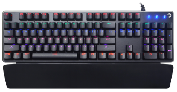 GAMEPOWER CALYPSO SİYAH OPTİK MEKANİK SU GEÇİRMEZ GAMING KLAVYE MAVİ SWITCH