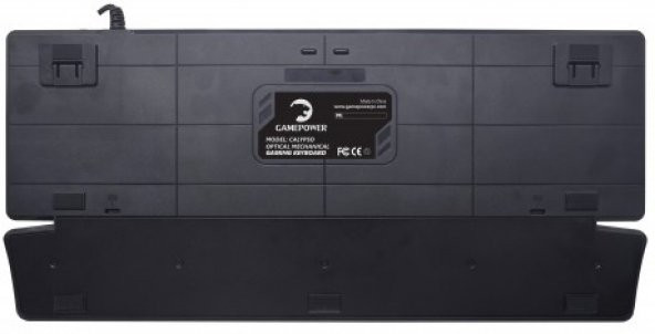 GAMEPOWER CALYPSO SİYAH OPTİK MEKANİK SU GEÇİRMEZ GAMING KLAVYE MAVİ SWITCH - 3