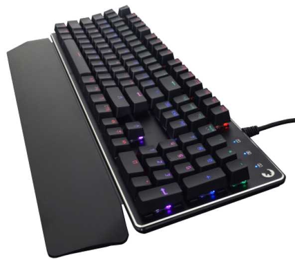 GAMEPOWER CALYPSO SİYAH OPTİK MEKANİK SU GEÇİRMEZ GAMING KLAVYE MAVİ SWITCH - 4