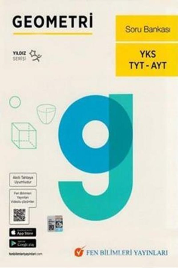 Fen Bilimleri Yayınları TYT AYT Geometri Soru Bankası Yıldız Serisi - 1
