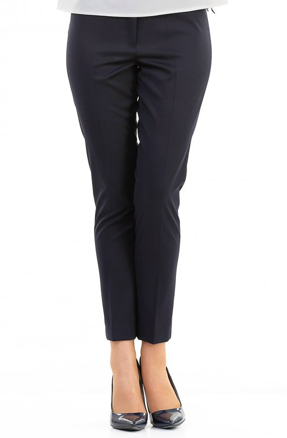 BAYAN BİLEKTE PANTOLON,1683,LACİVERT,SORALLİNE, - 3