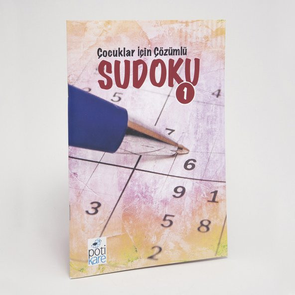 Çocuklar için Çözümlü Sudoku 1 (+7 Yaş)