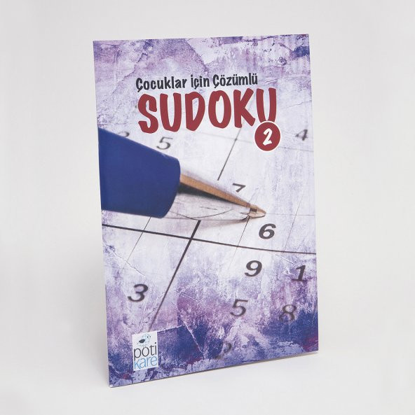 Çocuklar için Çözümlü Sudoku 2 (+7 Yaş)