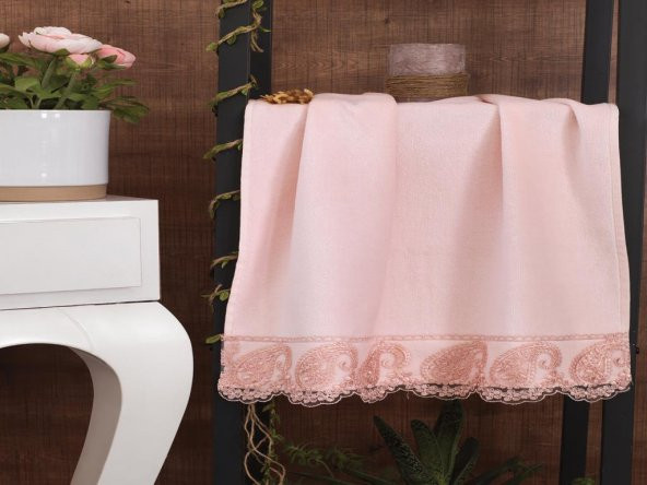 Çeyiz Diyarı Tesadüf Çeyizlik Havlu Pudra