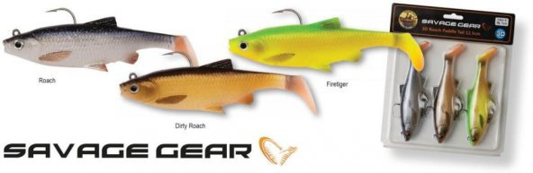 Savage Gear 3D Roach 10cm 18g 3 Adet Kit Suni Yem - 2