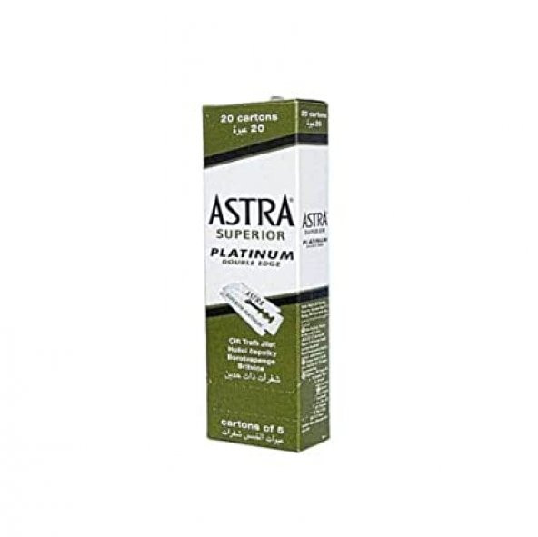 Astra Platinum Çift taraflı jilet