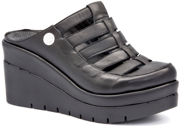 Mammamia D20yt 2155 Siyah Bayan Ayakkabı Terlik-Sandalet