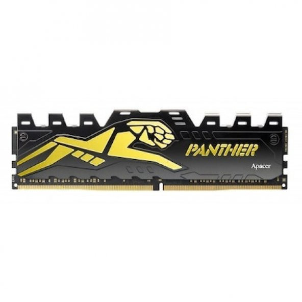 16 GB APACER PANTHER DDR4 3000 Mhz 16x1 SINGLE BLACK-GOLD 1.2V