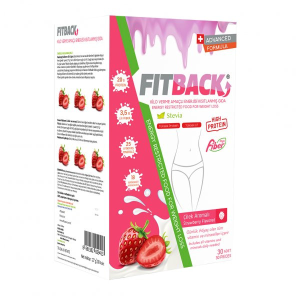 FİTBACK | Çilek Aromalı (30 Öğün)