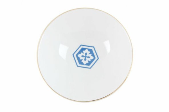 Porland Morocco Desen2 Mavi Çukur Tabak 19cm - 2