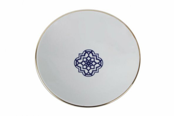 Porland Morocco Desen7 Mor Çukur Tabak 19cm - 2
