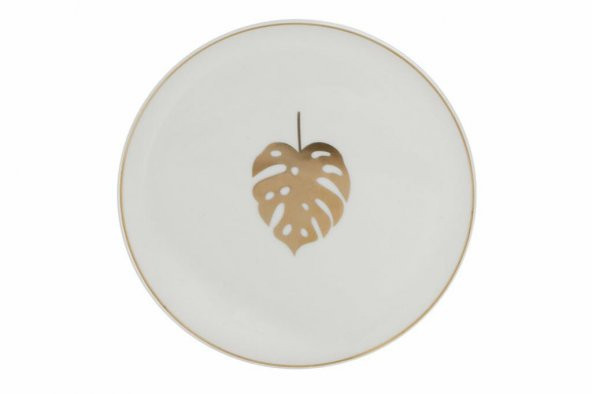 Porland Exotic Desen8 Düz Tabak 18cm