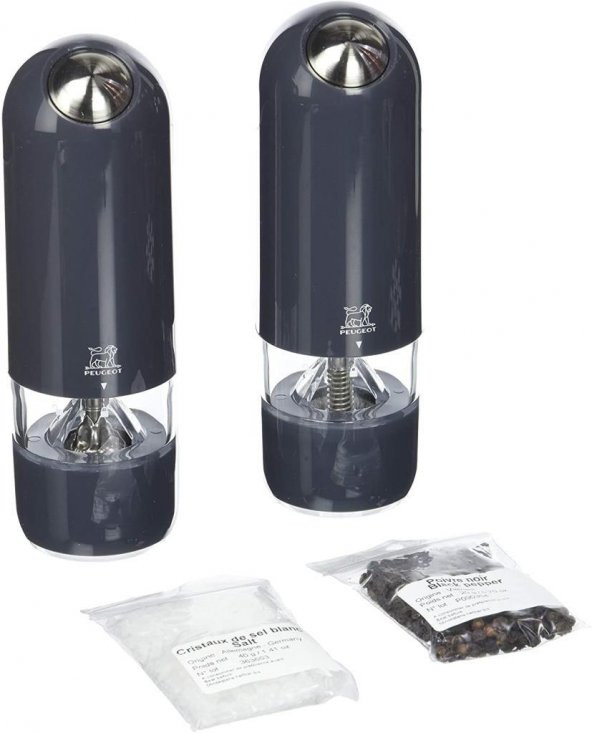 Galeri Kristal Peugeot Alaska Quartz K.Biber+Tuz Değirmen Seti 17 cm