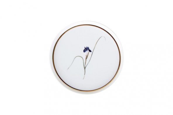 Porland Botanical Desen3 Düz Tabak 21cm