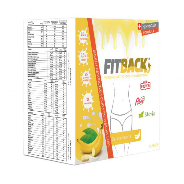 FİTBACK | Muz Aromalı (15 Öğün)