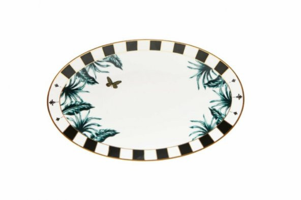 Porland Palms Kayık Tabak 24cm