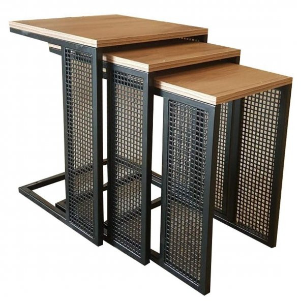 Grandlüx Metal 3 lü C Sehpa - 2