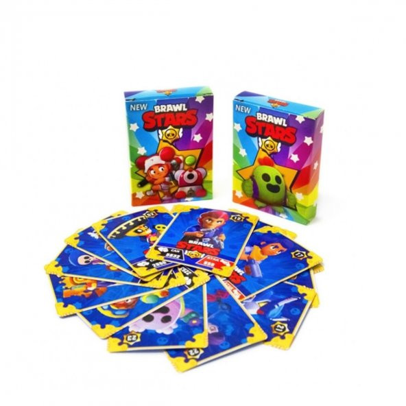 2020 Model-Brawl Stars Oyun Kartı Starter Paket 6-13 Yaş Erkek Çocuk Oyun Kartı