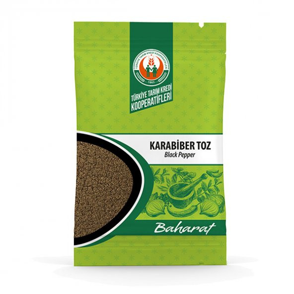 Tarım Kredi Baharat Karabiber 70 Gr.