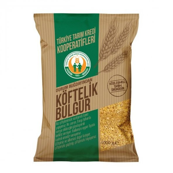 TARIM KREDİ KOOPERATİFİ Bulgur Köftelik 1 Kg.