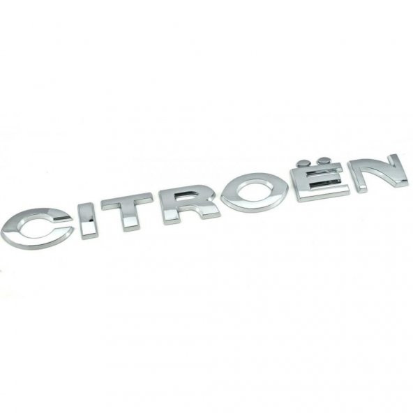 CİTROEN C3  -  C3 ve CİTROEN YAZISI BAGAJ KAPUTU ÜZERİ