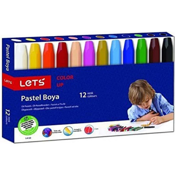 LETS 12 RENK PASTEL BOYA
