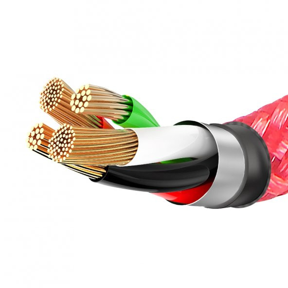 FitPlus Manyetik Mıknatıslı Lightning Hızlı Şarj Kablosu QC 3.0 Silver - 5