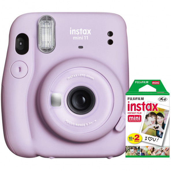Fujifilm İnstax Mini 11 Fotoğraf Makinesi+Askı+pil+20'li Film - 2