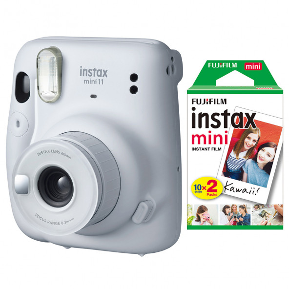 Fujifilm İnstax Mini 11 Fotoğraf Makinesi+Askı+pil+20'li Film - 4