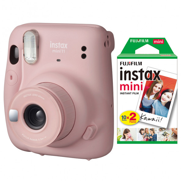 Fujifilm İnstax Mini 11 Fotoğraf Makinesi+Askı+pil+20'li Film - 5