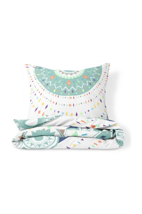 Etnik Çift Kişilik Nevresim Takımı - Resim 2