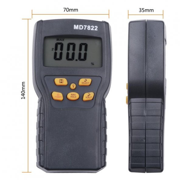 Wellhise MD7822 Dijital Tahıl Nemi Ölçer - 8