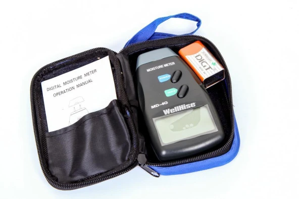 Wellhise MD4G Dijital Ahşap/Tahta/Odun Nem Test Cihazı - Resim 2