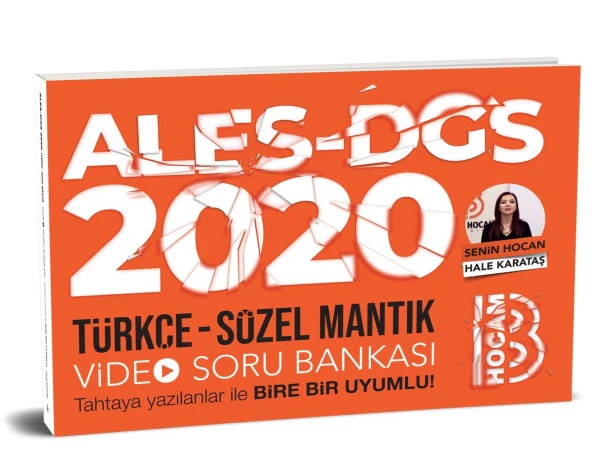 Benim Hocam Yayınları 2020 ALES DGS Türkçe-Sözel Mantık Video Soru Bankası