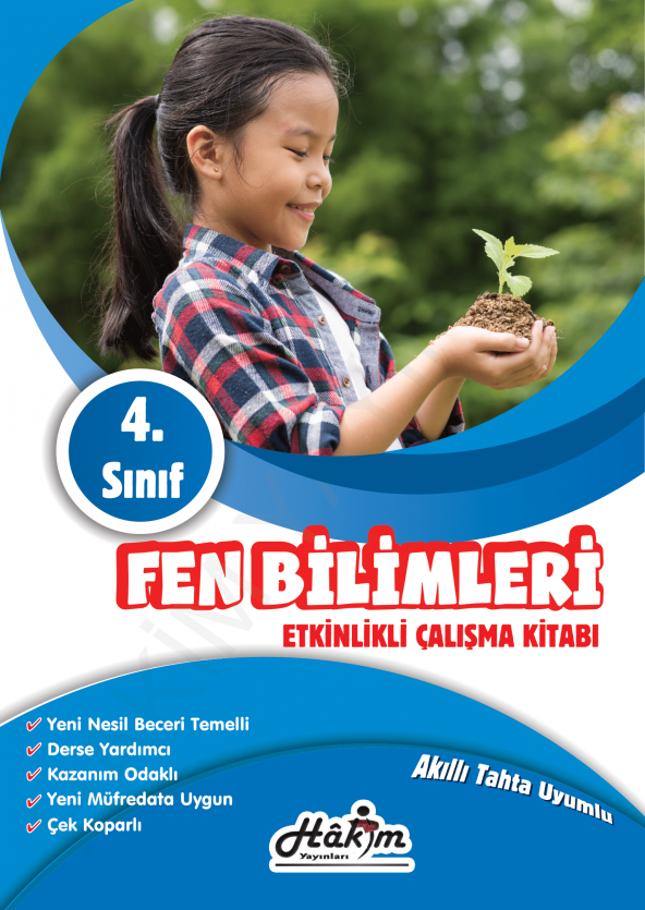 Hakim Yayınları 4. Sınıf Fen Bilimleri Etkinlikli Çalışma Kitabı