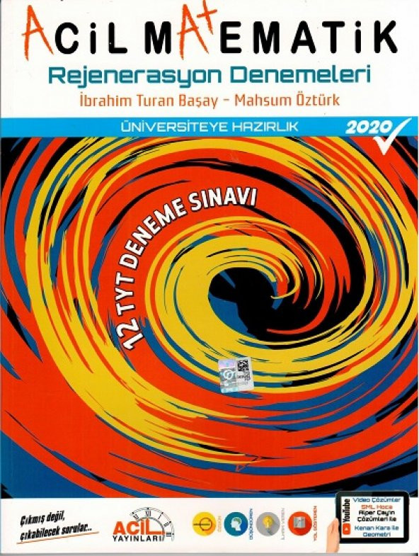 Acil Yayınları TYT Matematik Rejenerasyon Denemeleri -2020